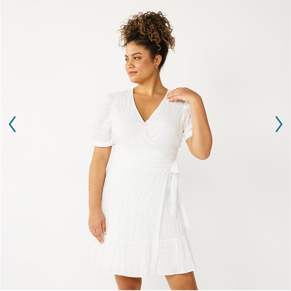 Draper James Dresses & Skirts - NWT DRAPER JAMES RSVP™ Puff Sleeve Wrap Dress S
